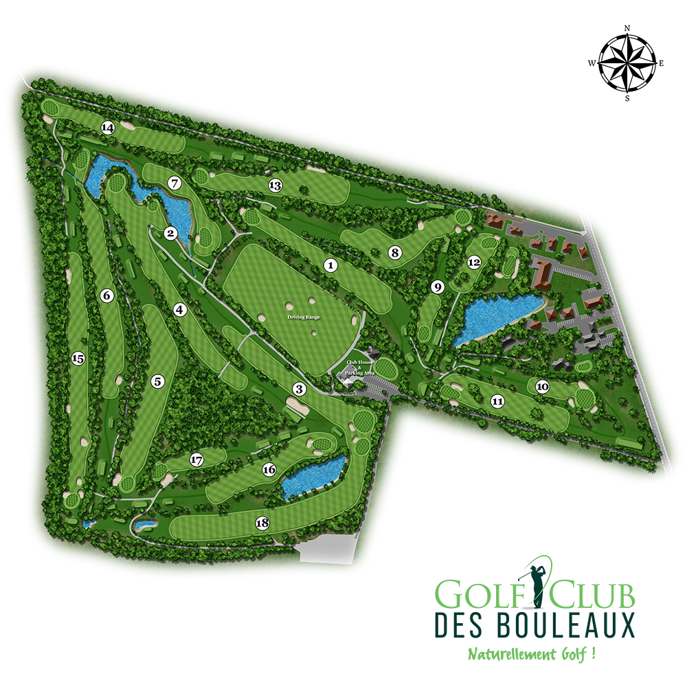 Golf des Bouleaux - Parcours